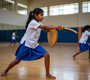 ACTIVE KIDS KALARIPAYATTU
