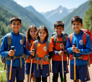 ACTIVE KIDS TREKKING