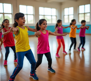 ACTIVE KIDS ZUMBA DANCE